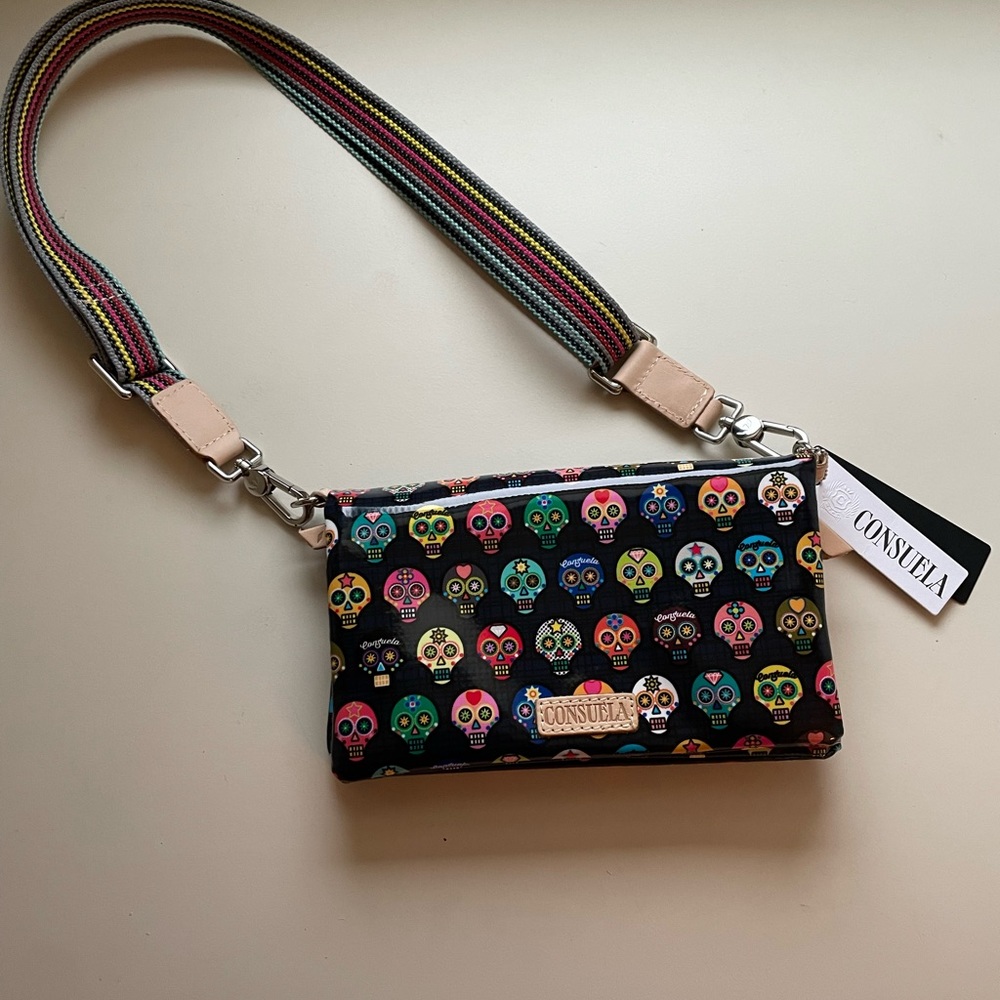 Consuela Tiny Sugar Skulls Crossbody